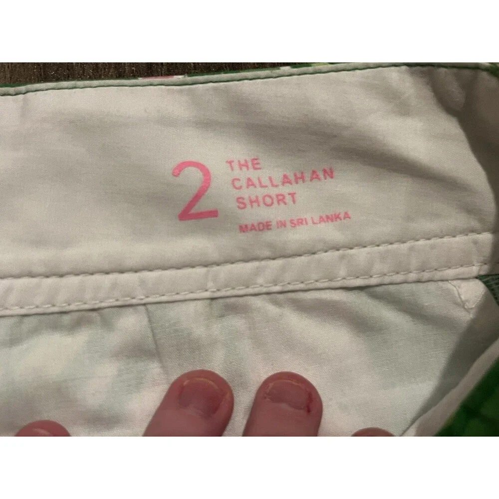 Lilly Pulitzer Callahan Shorts in the vibrant “Seeing Pink Elephants” -size 2
